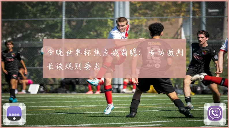 今晚世界杯焦点战前瞻：专访裁判长谈规则要点