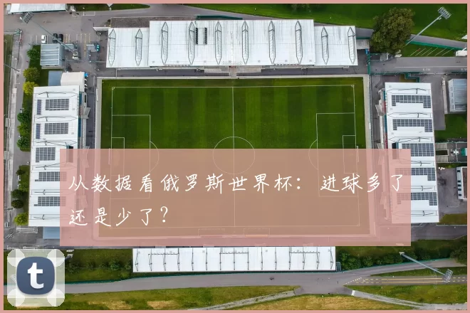 从数据看俄罗斯世界杯：进球多了还是少了？