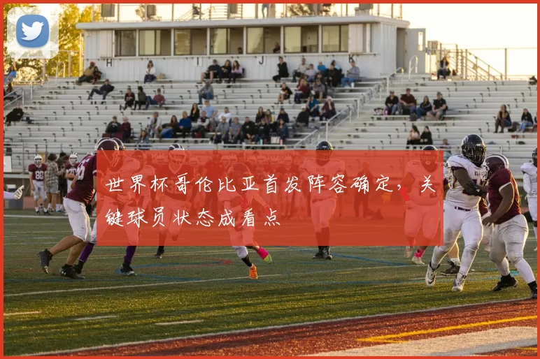世界杯哥伦比亚首发阵容确定，关键球员状态成看点